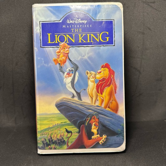 Walt Disney The Lion King 1994 Masterpiece Collection #2977 1st Time On VHS VTG - Picture 2 of 11